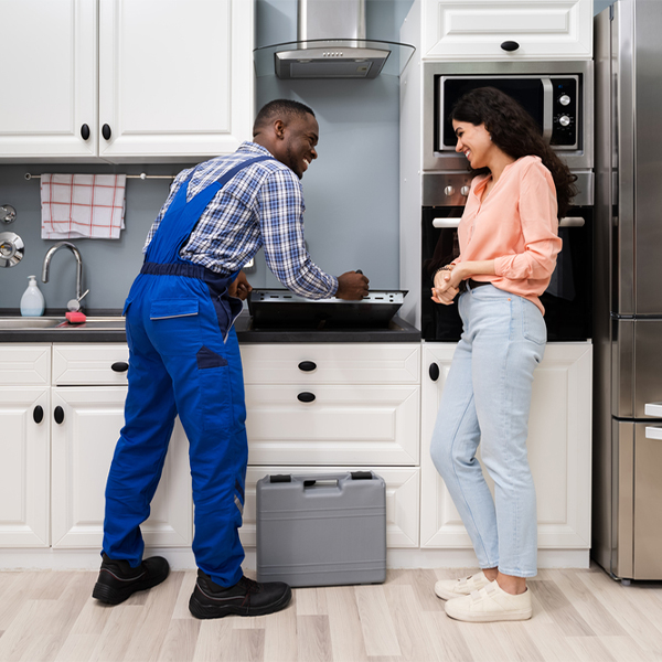 can you provide an estimate for cooktop repair before beginning any work in Milltown